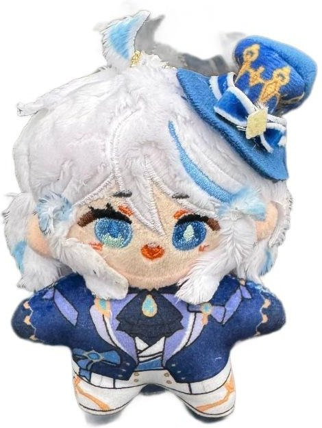Genshin Impact Furina Focalors Plüschpuppe, Stofftier, 10cm, ab 18 Jahren - Bild 1