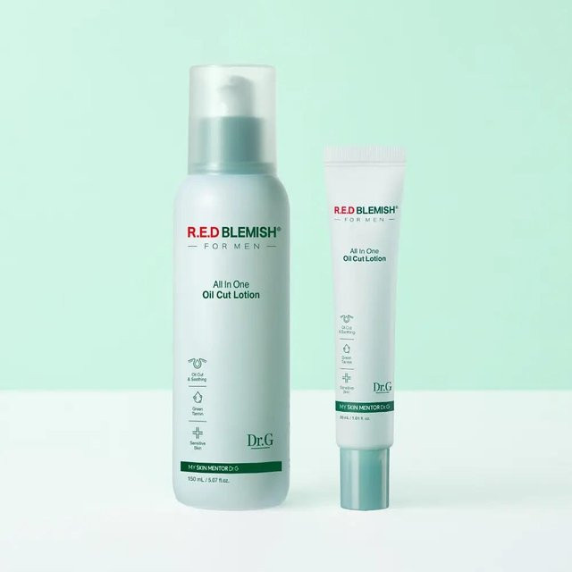 Dr.G Red Blemish All-In-One Oil Cut Lotion für Herren, 180 ml - Bild 1