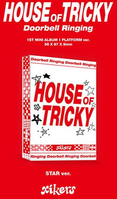 XIKERS 1. Mini-Album HOUSE OF TRICKY Türklingel läutet STAR-Vers. in Rot - Bild 1