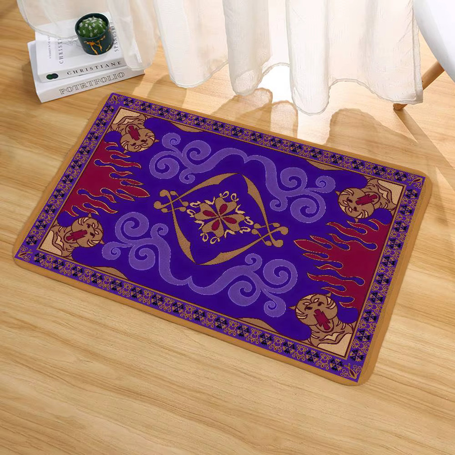 Aladdin Orient Teppich-Bodenmatte als saugfähige Fußmatte für Badezimmer, Küche oder Eingangsbereich, B/T: 60 x 40 cm - Bild 3