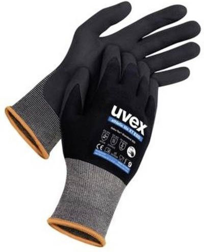 Uvex Carbon Montagehandschuhe in Schwarz aus Polyamid und Elasthan, 1 Paar - Bild 1