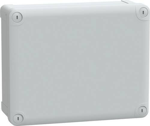 Schneider Electric PanelSeT TBS NSYTBS24198 Wand-Gehäuse aus ABS Kunststoff in Lichtgrau, B/T/H: 19,4 x 24,1 x 8,7 cm - Bild 1