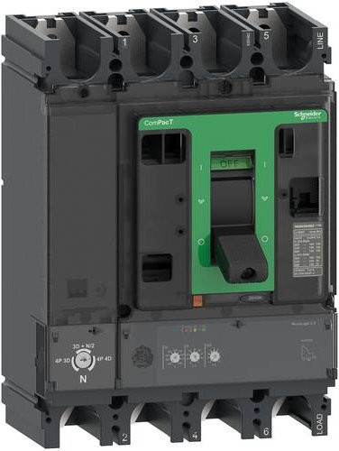 Schneider Electric C63N42D630 MCB Leistungsschalter in Grau - Bild 1
