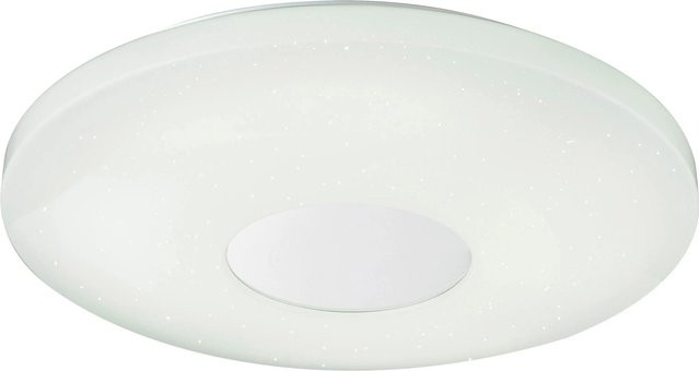 Globo LED-Deckenleuchte TURKANA in Weiß, dimmbar mit Fernbedienung und CCT-Funktion, rund aus Metall - Bild 1