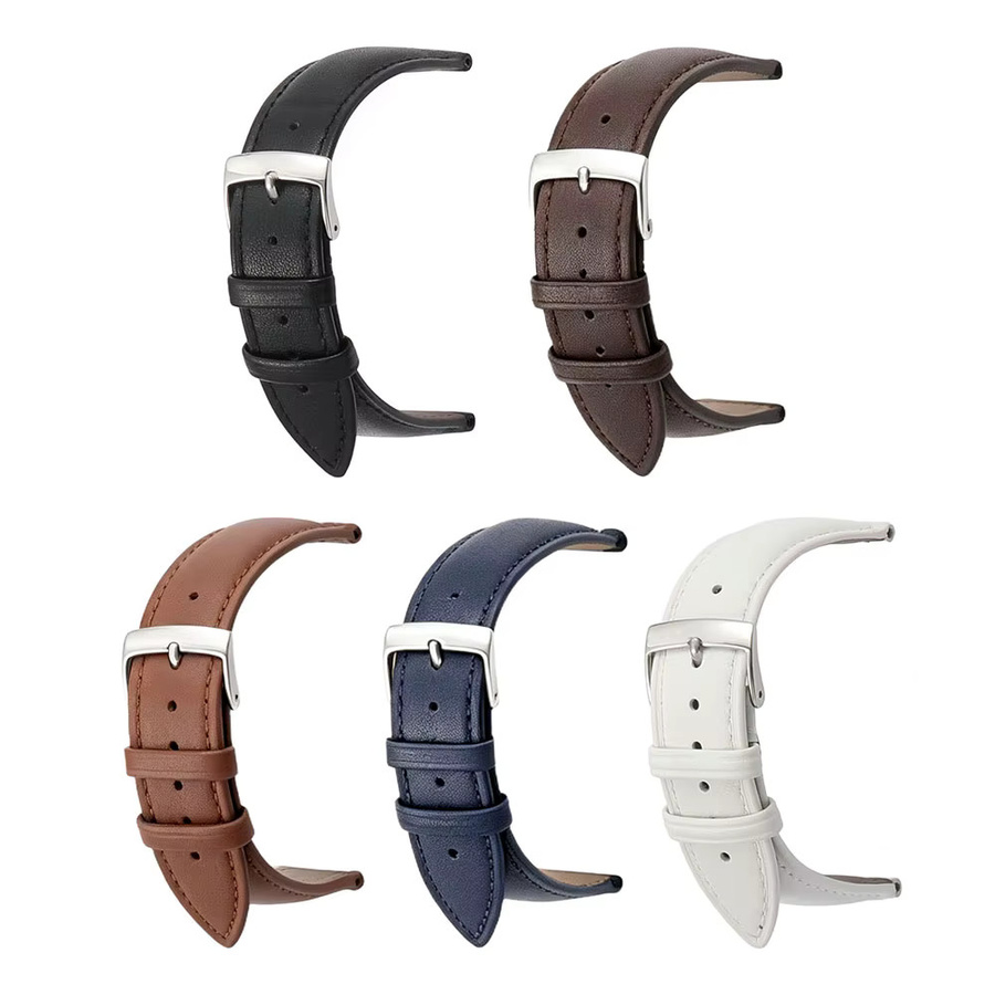 REMZEIM Uhrenarmband Kalbsleder, Unisex - Bild 2
