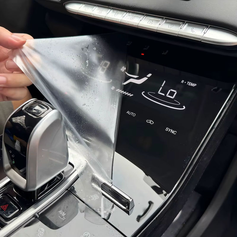 KUNGKIC TPU Schutzfolie Transparent für Mazda 6 Atenza 2020-2023 Innenraum Aufkleber für Mittelkonsole Navigator und Schalthebel - Bild 2