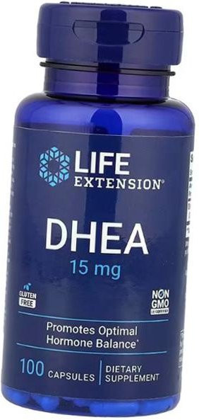 Life Extension DHEA, 100 Kapseln, Unisex - Bild 1
