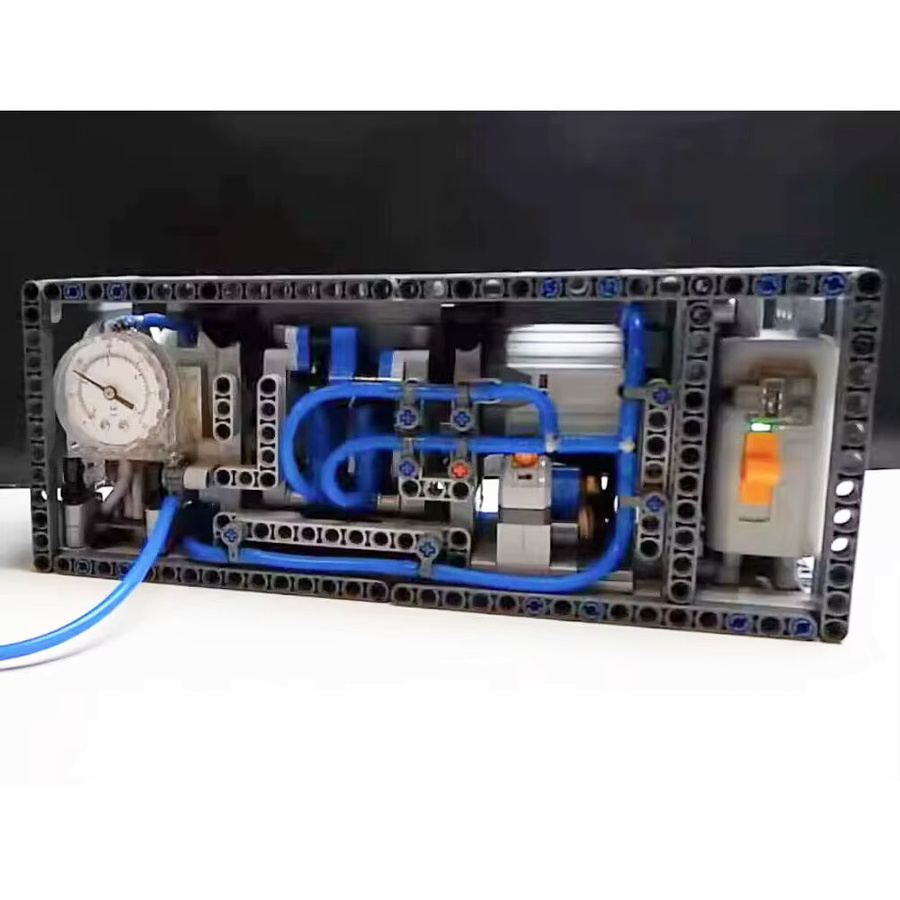 stemedu MOC7351 Große Luft Kompressor Batterie Box, Baustein, 500-teiliges Set - Bild 5