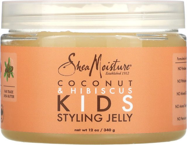 SheaMoisture Styling-Gelee Kokosnuss und Hibiskus, 340 g, Kinder - Bild 1