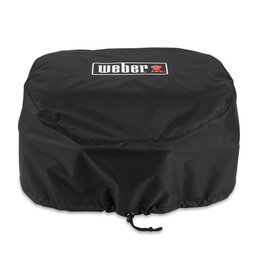 Weber Premium Abdeckhaube für Lumin Elektrogrills in Schwarz, B: 51,5 cm, T: 47 cm - Bild 2