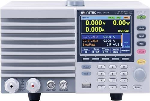 GW Instek PEL-3021 Elektronische Last in Grau, 150 V/DC, 35 A, 175 W - Bild 1