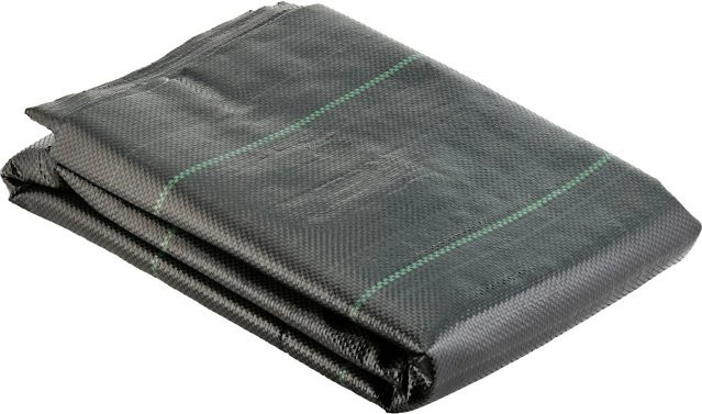 Unterbodengewebe Schwarz aus Polypropylen für den Garten, Breite: 200 cm, Länge: 500 cm - Bild 1