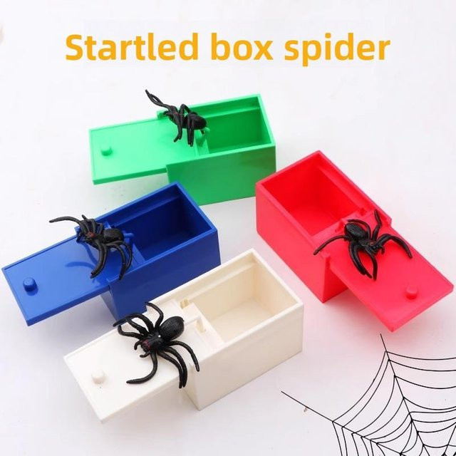 Insektenkasten, gruselig, kleine Holzkiste, Streich, Spielzeug - Bild 1