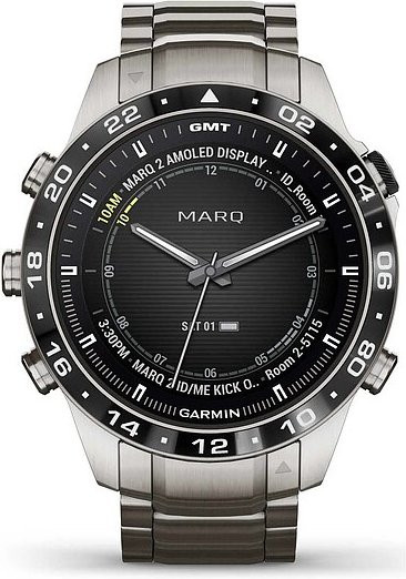 Garmin Marq Aviator Generation 2 Multisport GPS Smartwatch in Schwarz und Grau mit Bluetooth und Wi-Fi - Bild 1