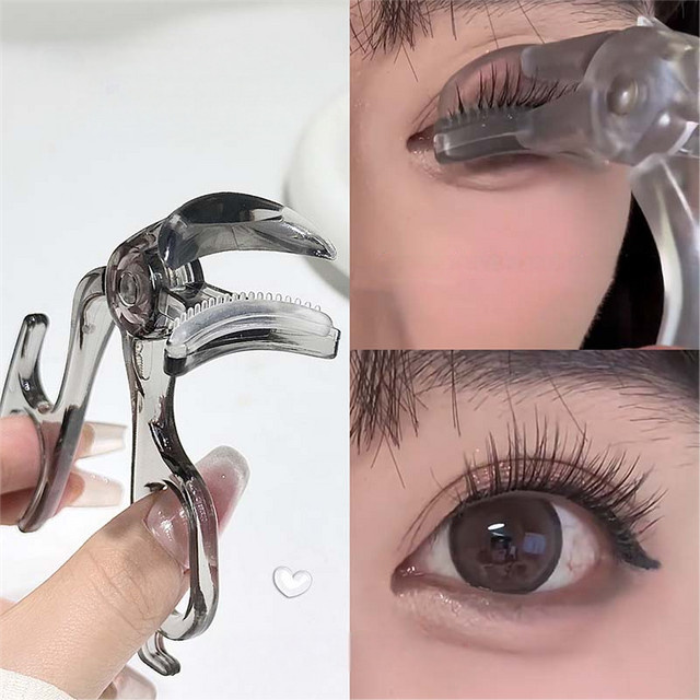 GECOMO Rahmenloser Zahnkamm-Wimpernzange, Unisex - Bild 1