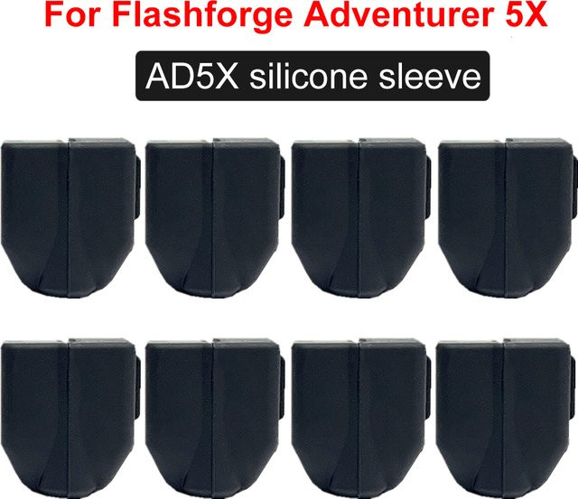Flashforge Silikonhülle für Adventurer 5X als Hotend-Schutzabdeckung in Schwarz - Bild 1