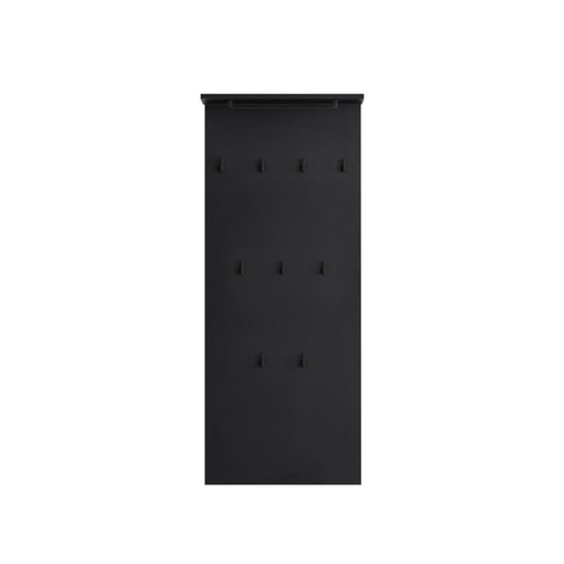 Schildmeyer Hakenpaneel Janne aus Holzwerkstoff in Schwarz Matt, B/H/T: 50 x 110,6 x 20,9 cm - Bild 2
