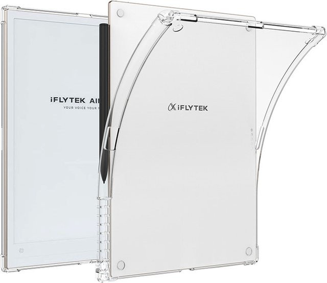 Stoßfeste und leichte Schutzhülle für IFLYTEK AINOTE2 X3, X3Pro und X3LAMY Smart Office Notebook 10,65 Zoll mit Stiftschlitz in Transparent - Bild 1