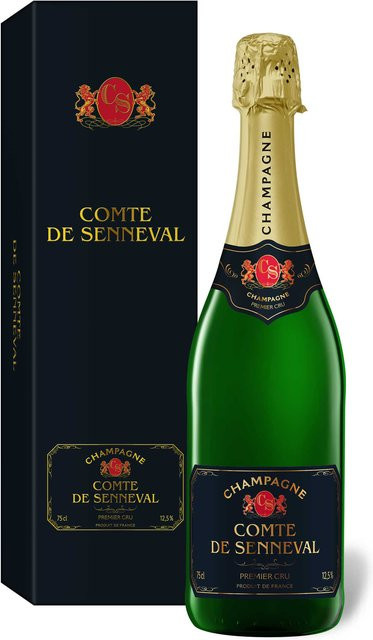 Comte de Senneval Premier Cru brut Champagner 0,75 l - Bild 1