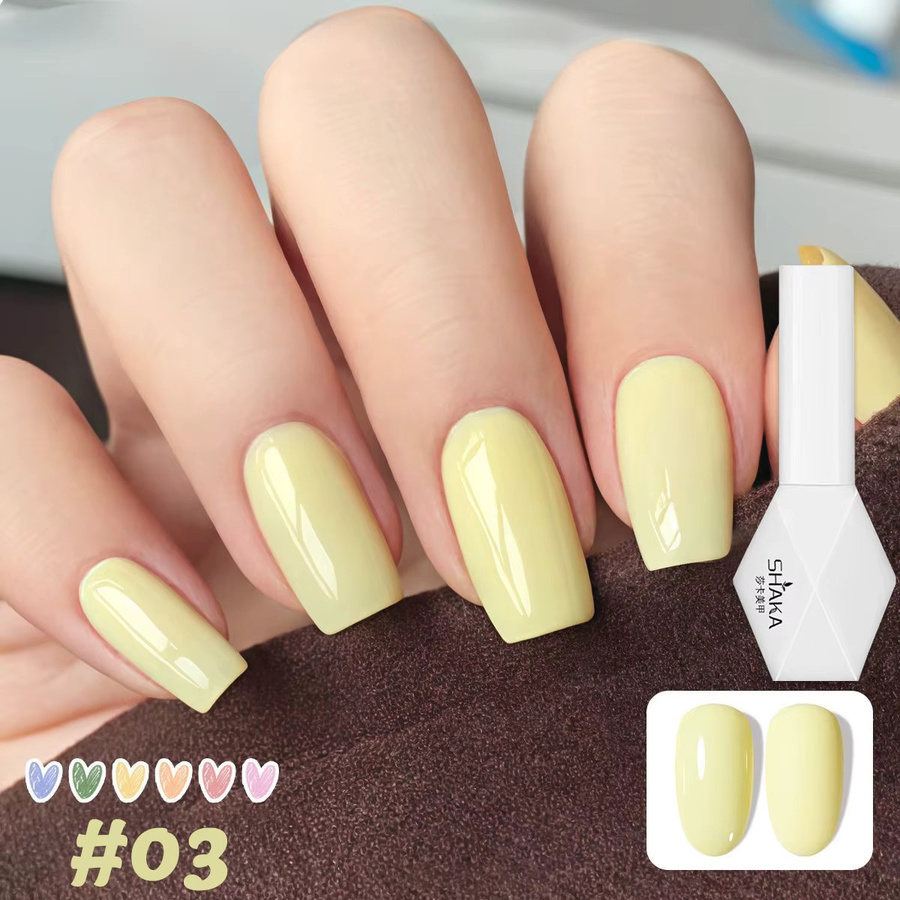 MISS SHAKA Gel-Nagellack-Set, 6 Farben, glänzend, Unisex - Bild 2