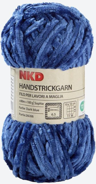NKD Handstrickgarn SOPHIE in Blau, 80 m - Bild 1