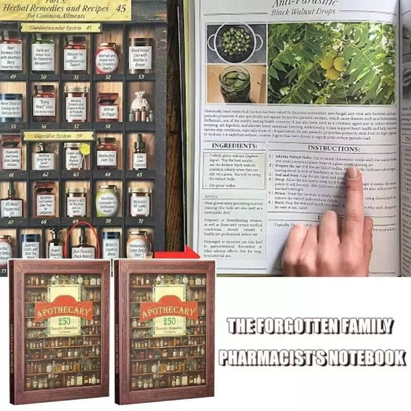 VetchWick Notizbuch Vergessene Hausapotheke A5 mit Softcover aus Papier, Breite: 21,5 cm, Höhe: 14 cm, Tiefe: 1,5 cm - Bild 10