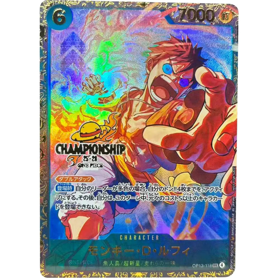 Bandai One Piece Sammelkarten, Monkey D. Luffy, JPN, Set / Bundle - Bild 3