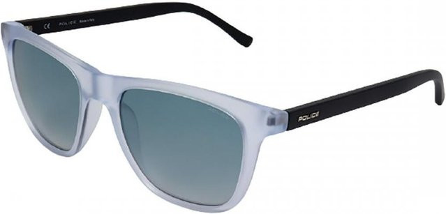 Police S1936m Sonnenbrille, Vollrand, Square, Kunststoff, Blue, Herren - Bild 1
