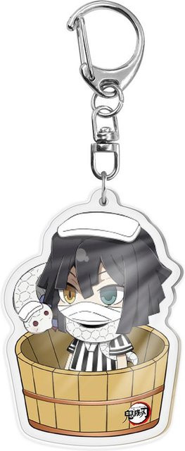 Yiran toy 1 Demon Slayer Kimetsu no Yaiba Unendlicher Burg Tokitou Muichirou Acryl Schlüsselanhänger - Bild 1