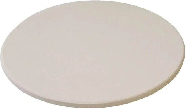 Taino Pizzastein aus Cordierit, rund, weiß, Durchmesser: 30 cm - Bild 1
