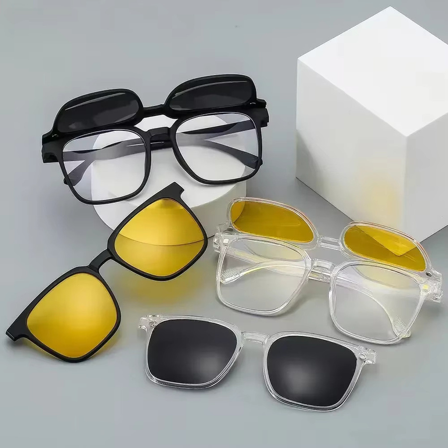 CLLOIO TJ2190 Sonnenbrille, Vollrand, schwarz, unisex, polarisiert - Bild 2