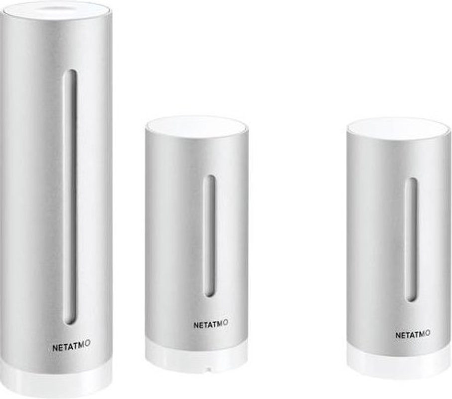 Netatmo WLAN-Wetterstation Bundle mit zusätzlichem Innenmodul in Silber - Bild 2