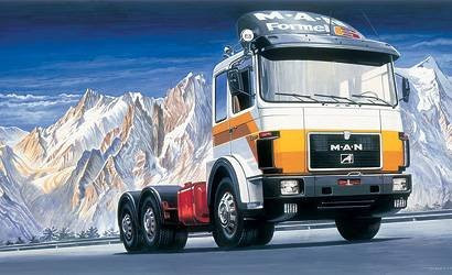 Italeri MAN 26.321 Formel 6 6X4, Fahrzeug, 1:24 - Bild 1