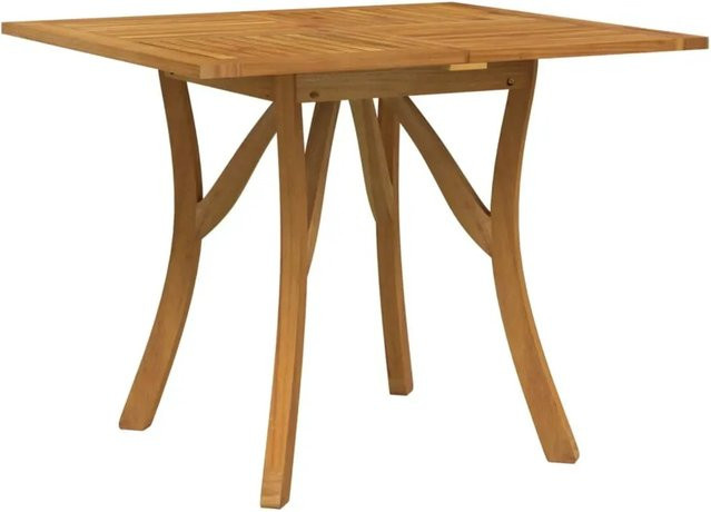 vidaXL Gartentisch aus Akazien-Massivholz in Braun, B/T/H: 85 x 85 x 75 cm - Bild 1
