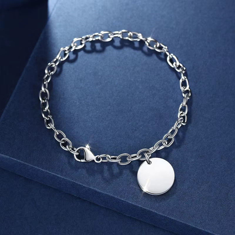 Neue Glück Armband, Edelstahl, Silber, Damen, 18 cm - Bild 2