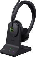 Yealink WH68 Workstation Headset mit DECT und Bluetooth, ANC und UC-Optimierung, Schwarz - Bild 1