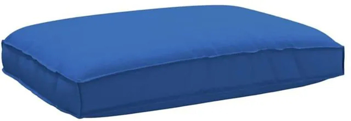 Palettenkissen für die Sitzfläche von Vidaxl in Blau, rechteckig, B/T/H: 120 x 80 x 12 cm - Bild 1