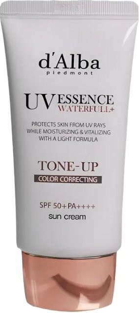 d'Alba Tone-Up Sonnenschutz, 50 ml, Normale Haut - Bild 1