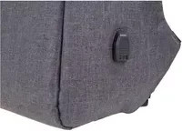 LIGHTPAK Notebookrucksack SAFEPAK für bis zu 38,1 cm (15 Zoll) in Grau mit USB-C Anschluss - Bild 1