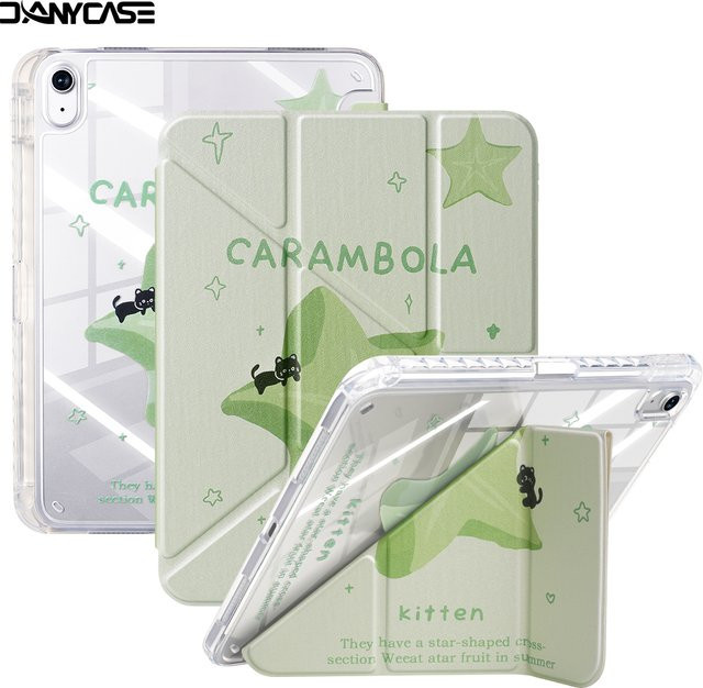 DANYCASE Schutzhülle für iPad Air 11 M4, iPad Air 13 M4, iPad Pro 11 und 13, iPad 10. und 11. Generation sowie iPad Air 4/5 10.9 mit integriertem Stifthalter - Bild 1