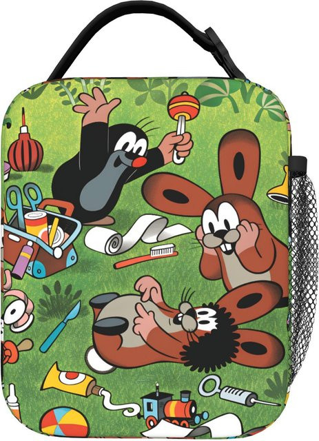 Fancy Style Studio Thermische Brotdose mit Krtek Maulwurf Motiv für Kinder, Mehrfarbig - Bild 1
