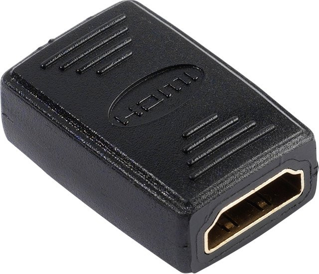 Vivanco HDMI Adapter Schwarz (47076) - Bild 1