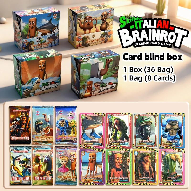 Yiran toy 1 Italienische Brainrot Sammlung Sammelkarten ab 3 Jahren - Bild 2