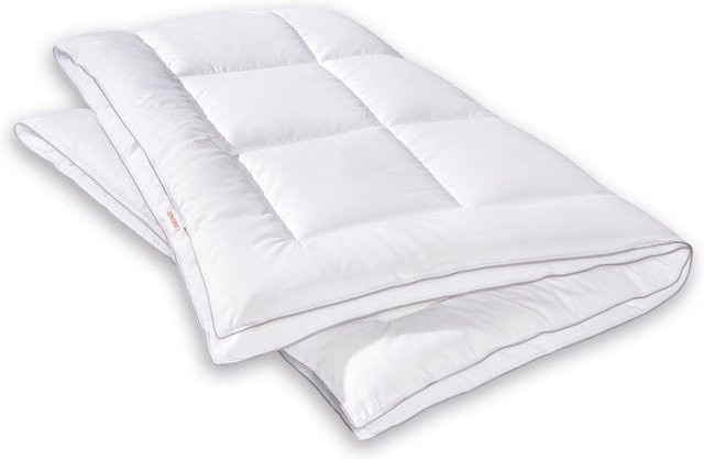 Concord Smart Monosteppbett aus weißer Microfaser, B/T/H: 135 x 200 cm - Bild 1