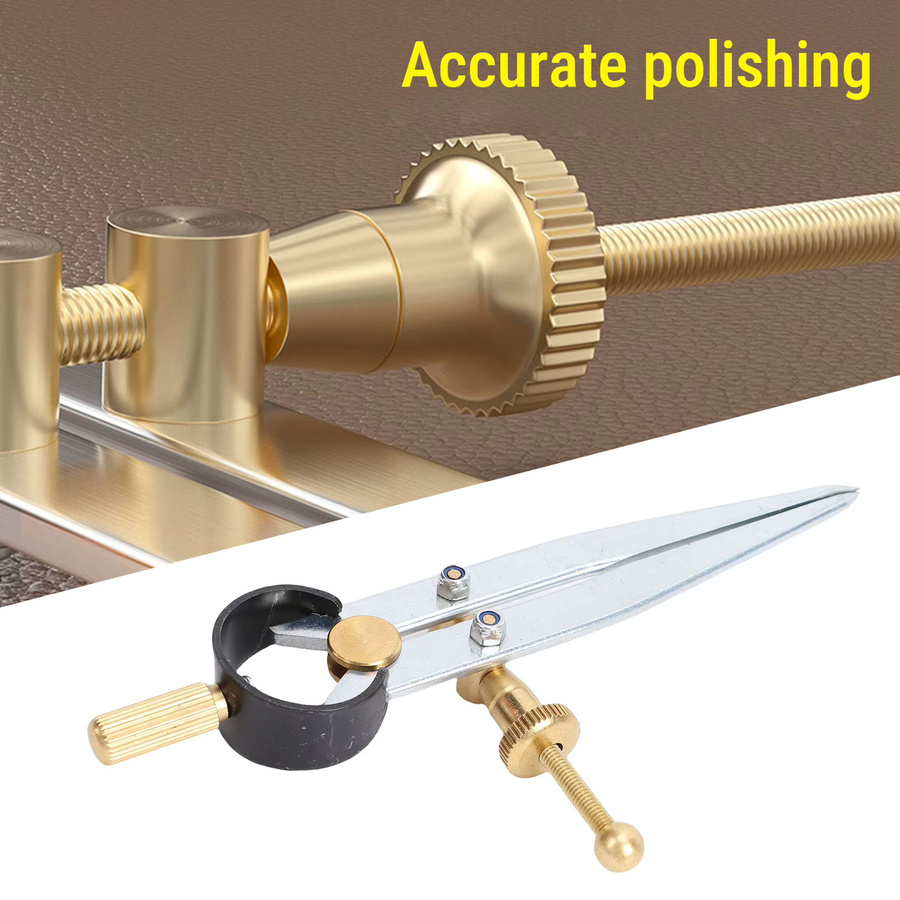 VBESTLIFE Spring Wing Divider Messschieber aus Stahl in Silber, verstellbar und abschließbar, 10,2 cm - Bild 2