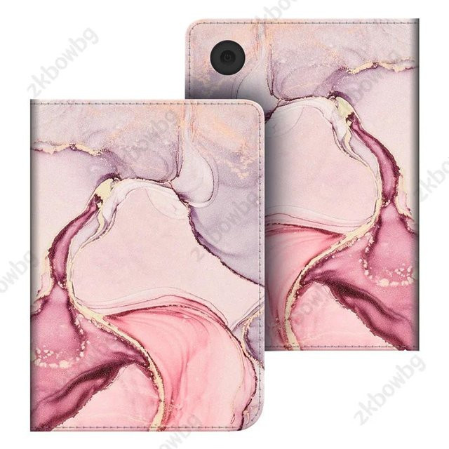 Rui Di Smart Cover Schutzhülle für Kobo Clara 2E in Pink mit Handgriff und Ständerfunktion - Bild 1