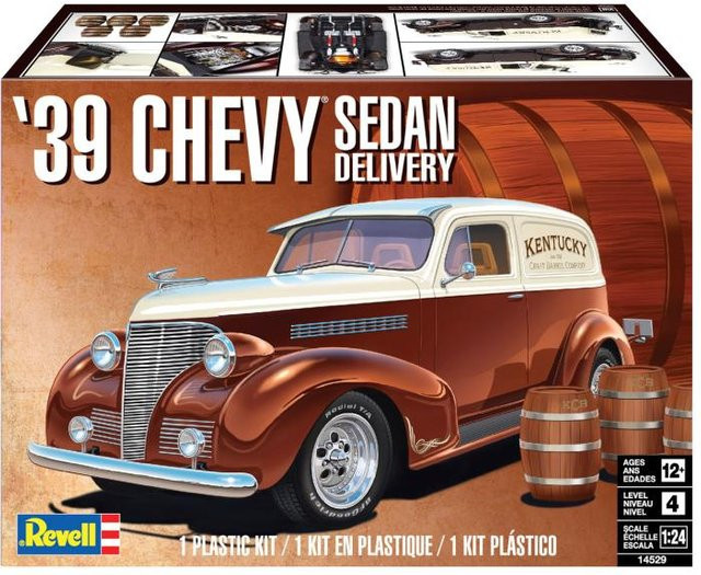 Revell 1939 Chevy Sedan Delivery, Automodell Bausatz, 1:24 - Bild 2