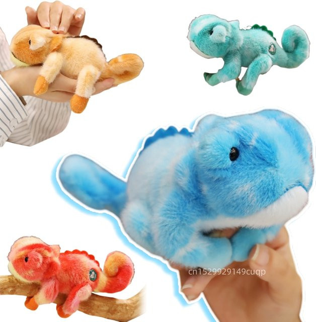 pangcangshu Chamäleon Plüsch Puppe, Bunt / Mehrfarbig, 20 cm - Bild 1