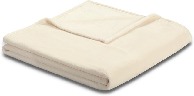 Biederlack Wohndecke Soft & Cover Fleece Decke Beige B/B: 150 x 200 cm - Bild 1