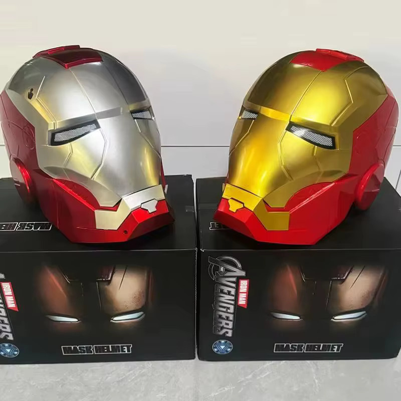 Bandai Marvel Iron Man Helm Mk5, Metall, mit LED Augen, ab 14 Jahren - Bild 2